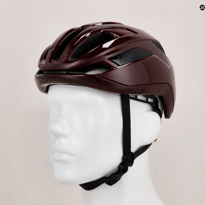 Fahrrad Helm Helm Sintesi wine red 11