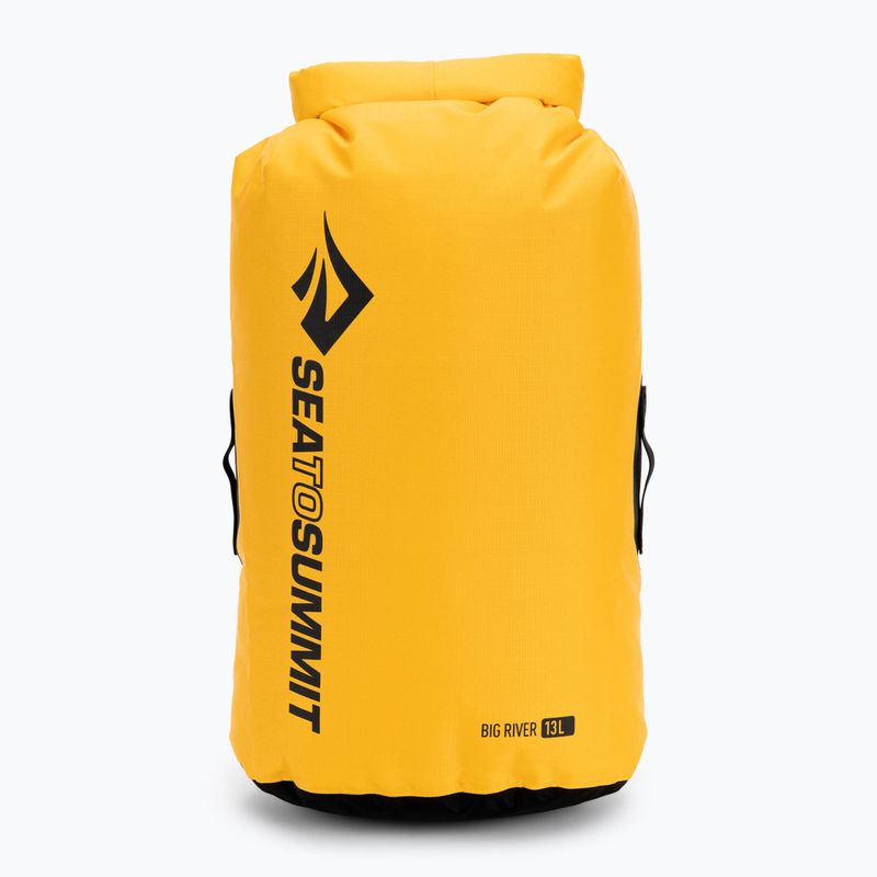 Sea to Summit Big River Dry Wasserdichte Tasche 13L gelb ABRDB13YW