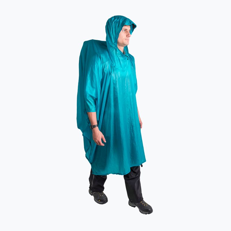 Sea to Summit Ultra-Sil Nano Tarp regen Poncho blau APONCHO15DBL 6