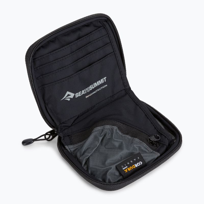 Sea to Summit Travel Wallet RFID-Schutz grau-schwarz ATLTWRFIDSBK 3