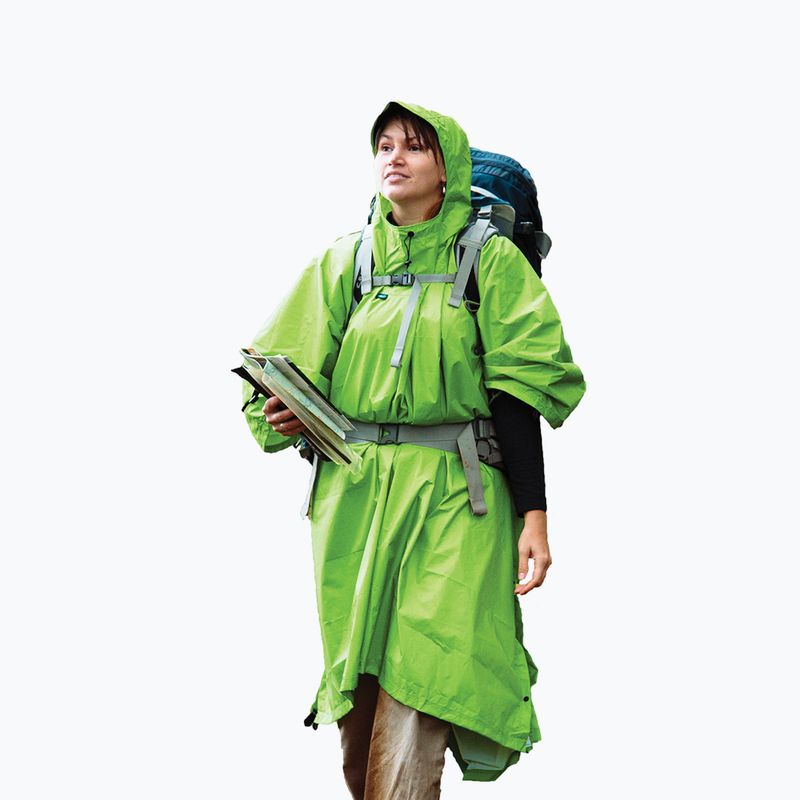 Sea to Summit Nylon Tarp Regenponcho grün APONCHOGN 2