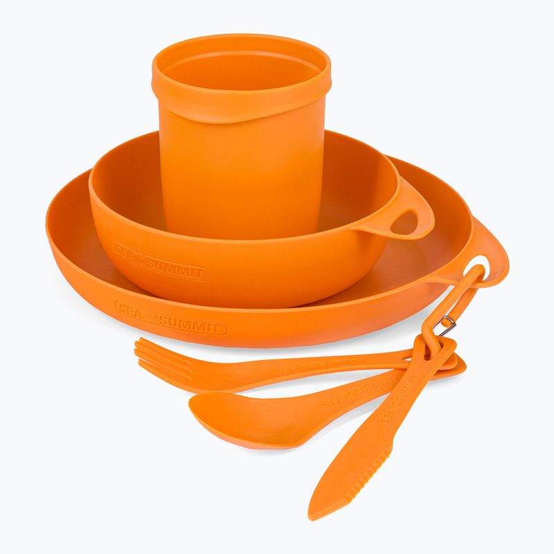 Sea to Summit Delta Camp Wandern Dish Set orange ADSETOR