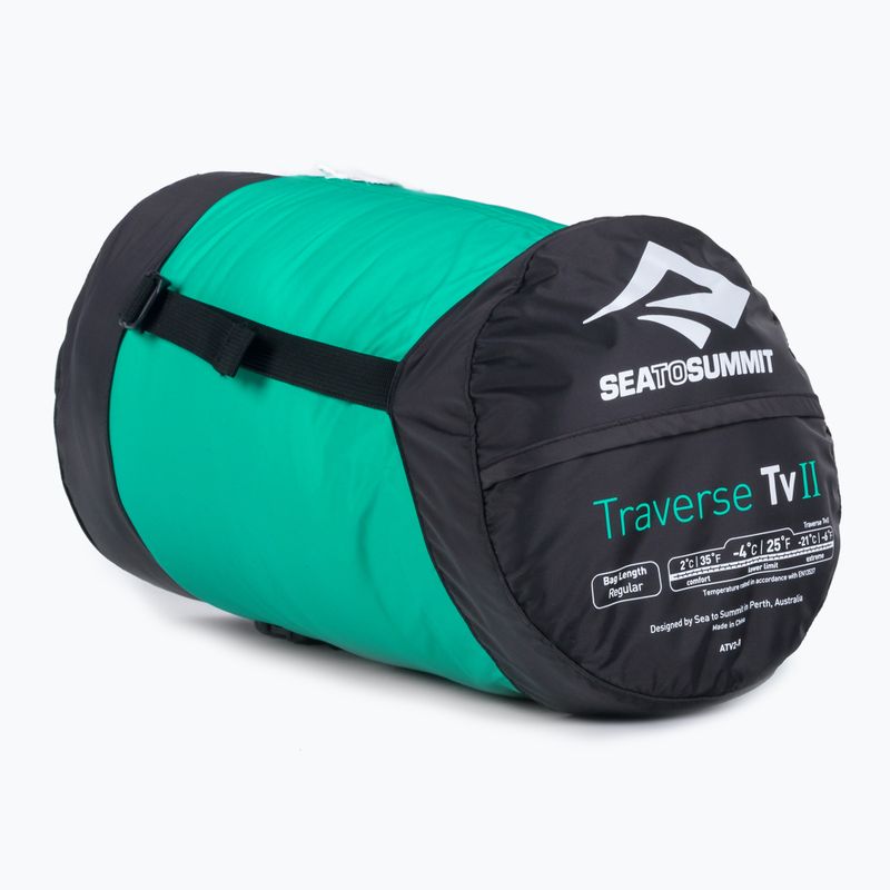 Sea to Summit Traverse TvII Schlafsack grün ATV2-R 8