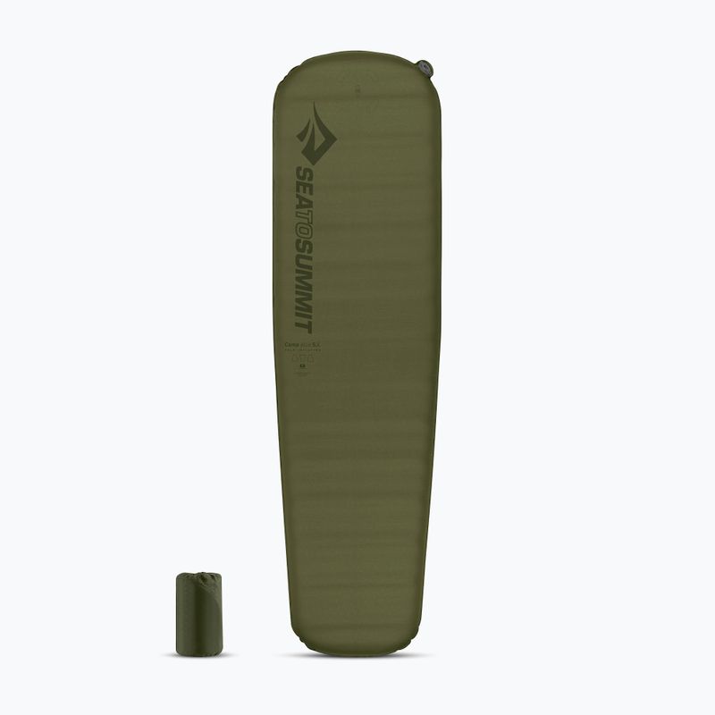Sea to Summit Camp Plus Regular 7 5 cm grün AMSICAPLR selbstaufblasende Matte 4