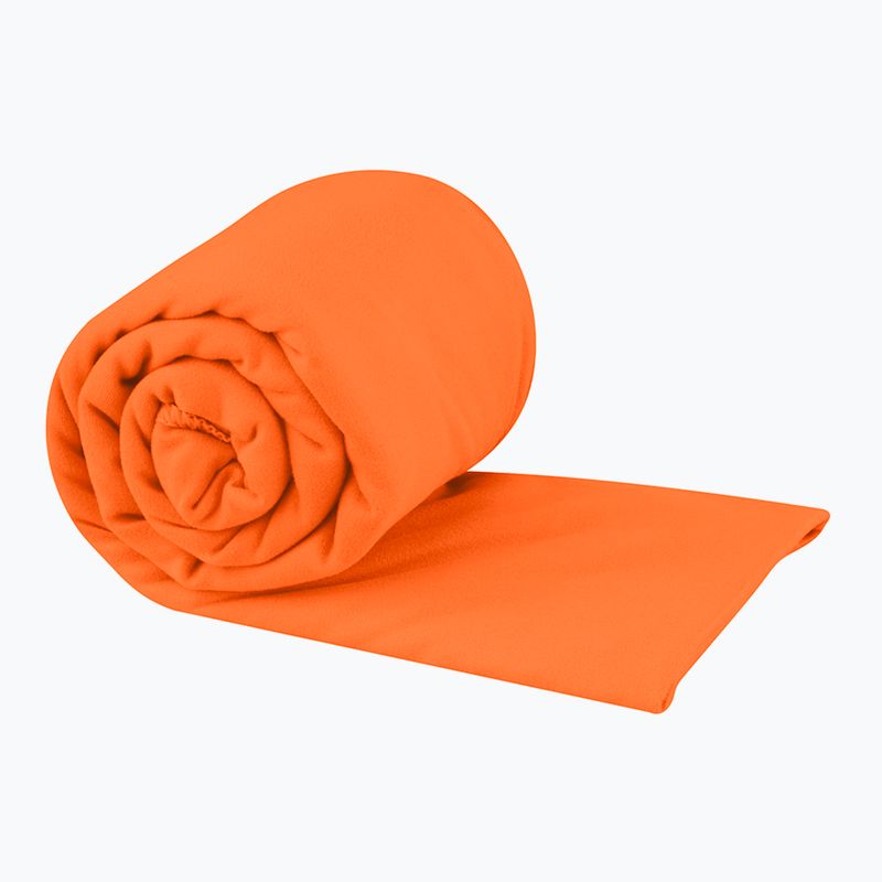 Schnelltrocknendes Handtuch Sea to Summit Pocket Towel L outblack orange 2