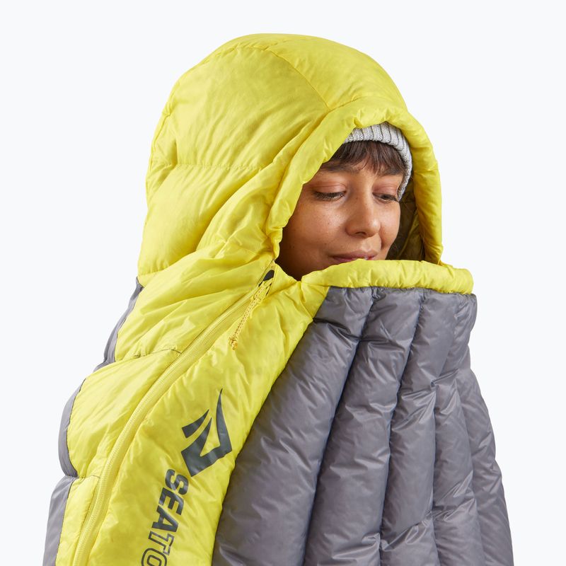 Sea To Summit Spark Down Schlafsack -9C|15F Regular grau / tellow 8
