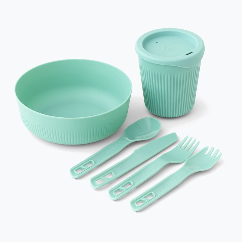 Campinggeschirr Set Sea to Summit Passage Dinnerware aqua sea 2