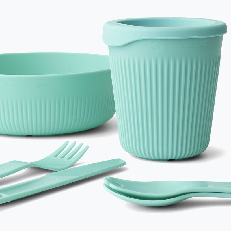 Campinggeschirr Set Sea to Summit Passage Dinnerware aqua sea 3