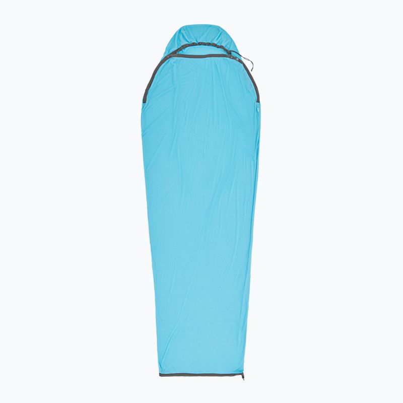 Schlafsack Einlage Sea to Summit Breeze Sleeping Bag Liner Mummy compact blue atoll/beluga