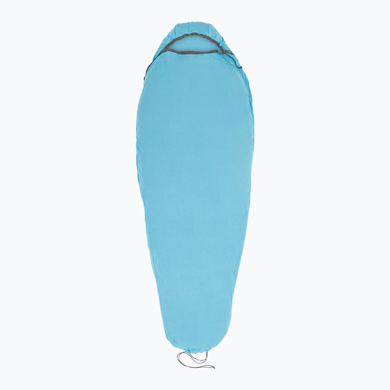 Schlafsack Einlage Sea to Summit Breeze Sleeping Bag Liner Mummy compact blue atoll/beluga 2