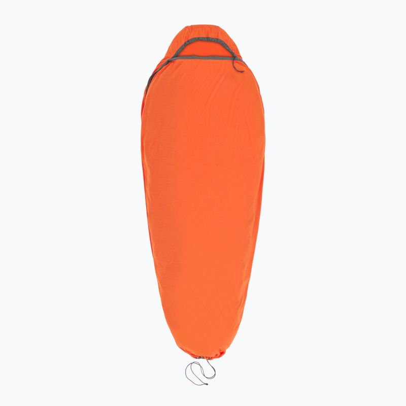 Schlafsack Einlage Sea to Summit Reactor Extreme Sleeping Bag Liner Mummy CT spicy orange/beluga 2