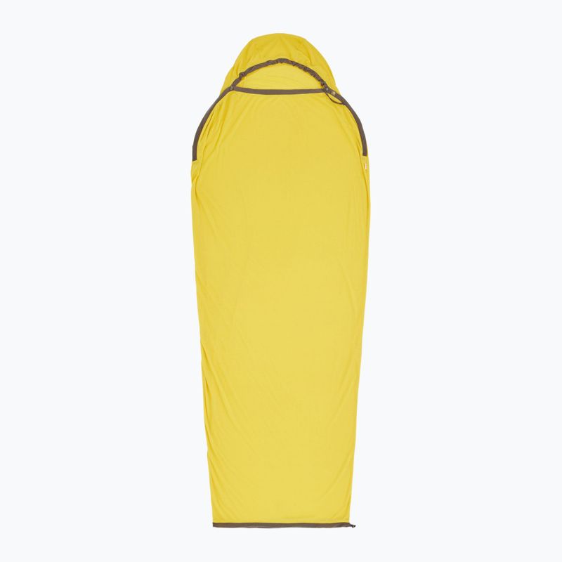 Schlafsack Einlage Sea to Summit Reactor Sleeping Bag Liner Mummy compact yellow