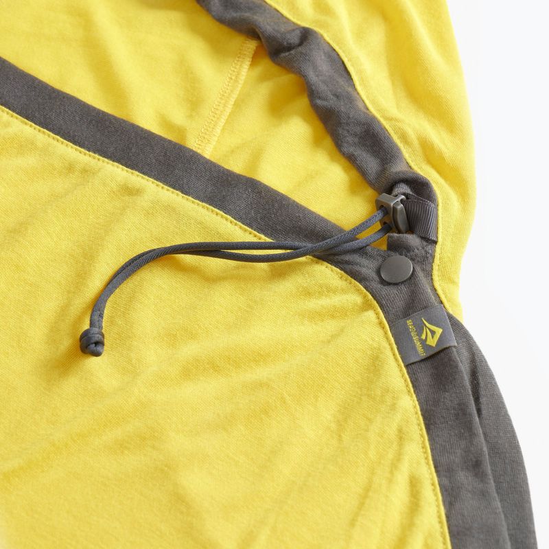 Schlafsack Einlage Sea to Summit Reactor Sleeping Bag Liner Mummy compact yellow 3
