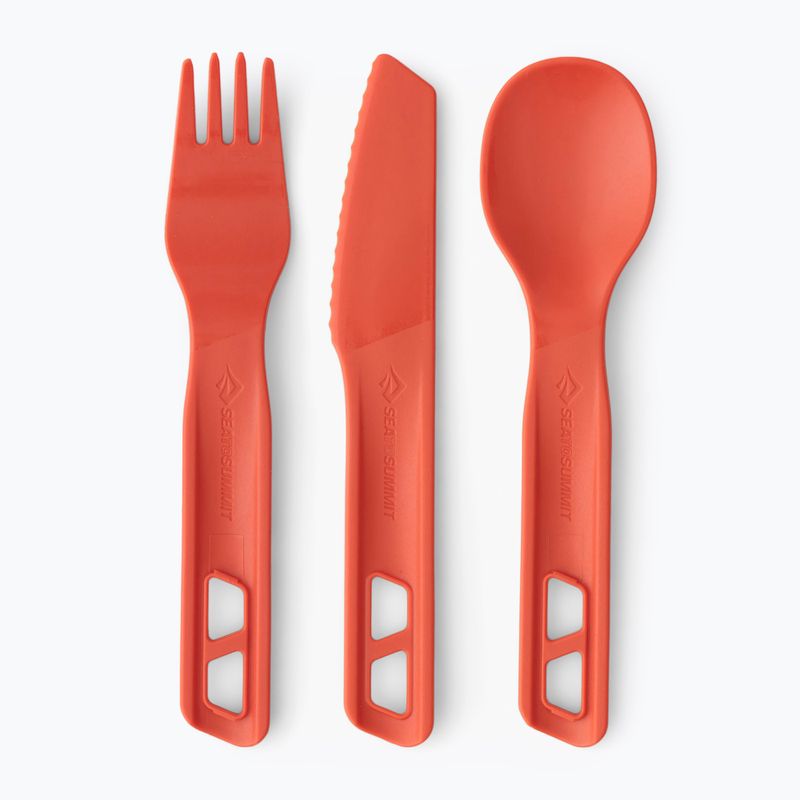 Besteck Sea to Summit Passage Cutlery orange