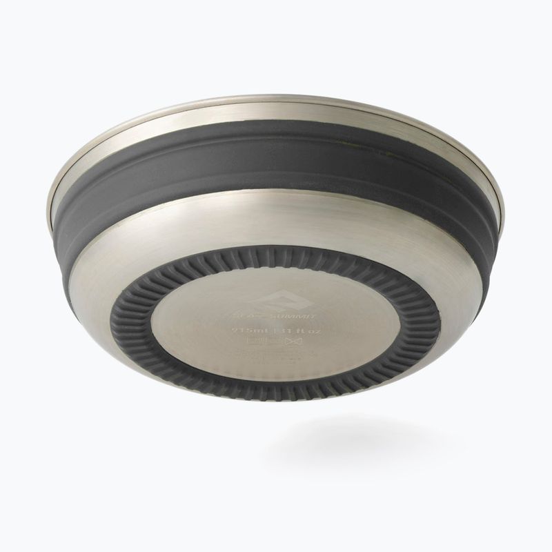 Schüssel Sea to Summit Detour Stainless Steel Collapsible 665 ml beluga grey 2