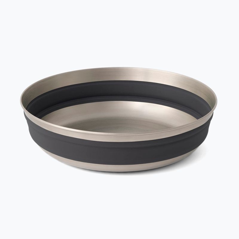 Schüssel Sea to Summit Detour Stainless Steel Collapsible 915 ml beluga grey