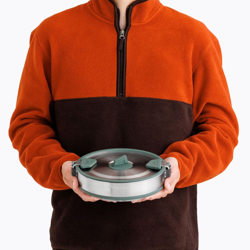 Campingtopf Sea To Summit Detour Stainless Steel Collapsible 3 l laurel wreath 6