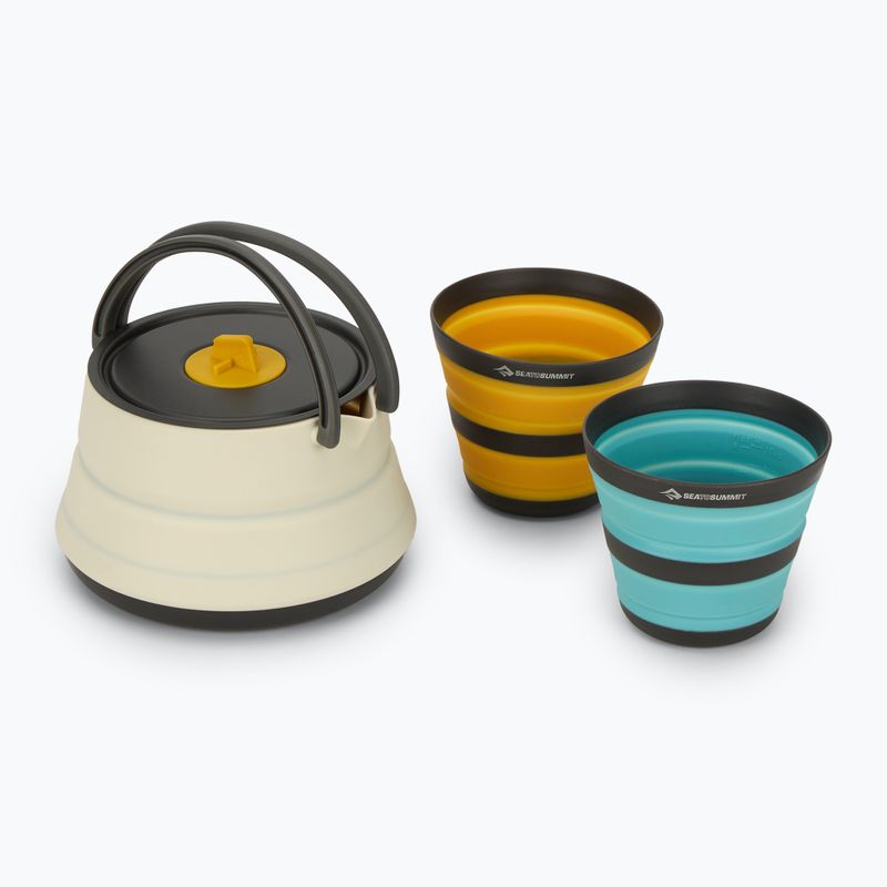 Sea To Summit Frontier UL zusammenklappbare Kettle Cook 1.1 L Wandern Kochgeschirr Set