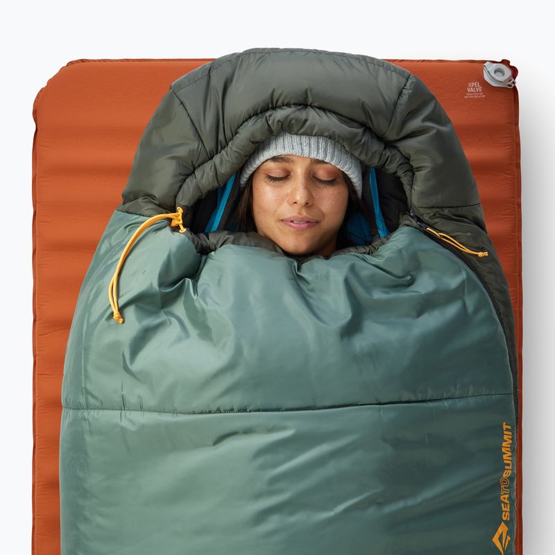 Sea To Summit Boab Synthetik-Schlafsack -9C|15F - Regular grün 5