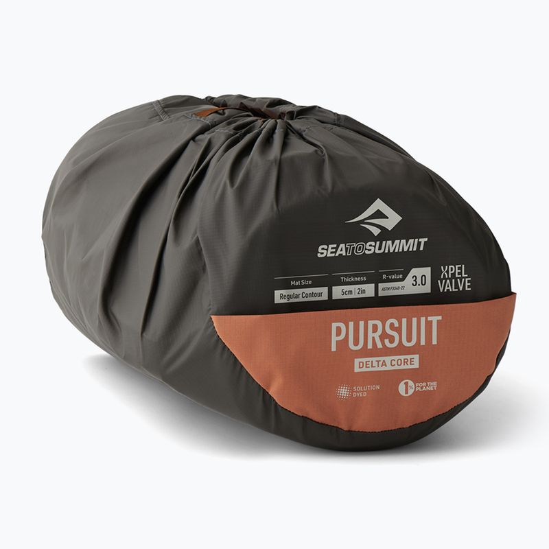 Sea To Summit Pursuit SI Regular Contour selbstaufblasende Matte rot 5
