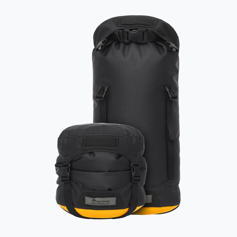 Wasserdichter Kompressionssack  Sea to Summit Evac Compression Dry Bag HD 13 l jet black 4
