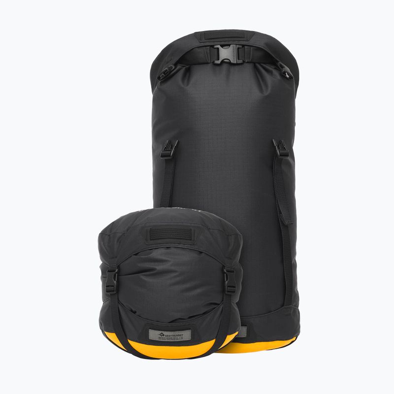 Wasserdichter Kompressionssack Sea to Summit Evac Compression Dry Bag HD 20 l jet black 4