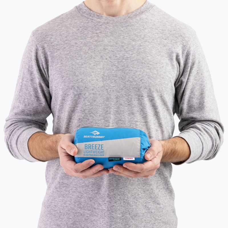 Schlafsack-Inlet Sea To Summit ReacTor Breeze L cendre blue 8