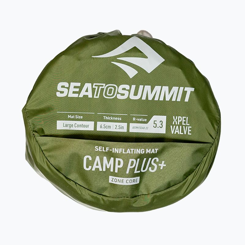 Selbstaufblasende Matte Sea to Summit Camp Plus R cypress 5