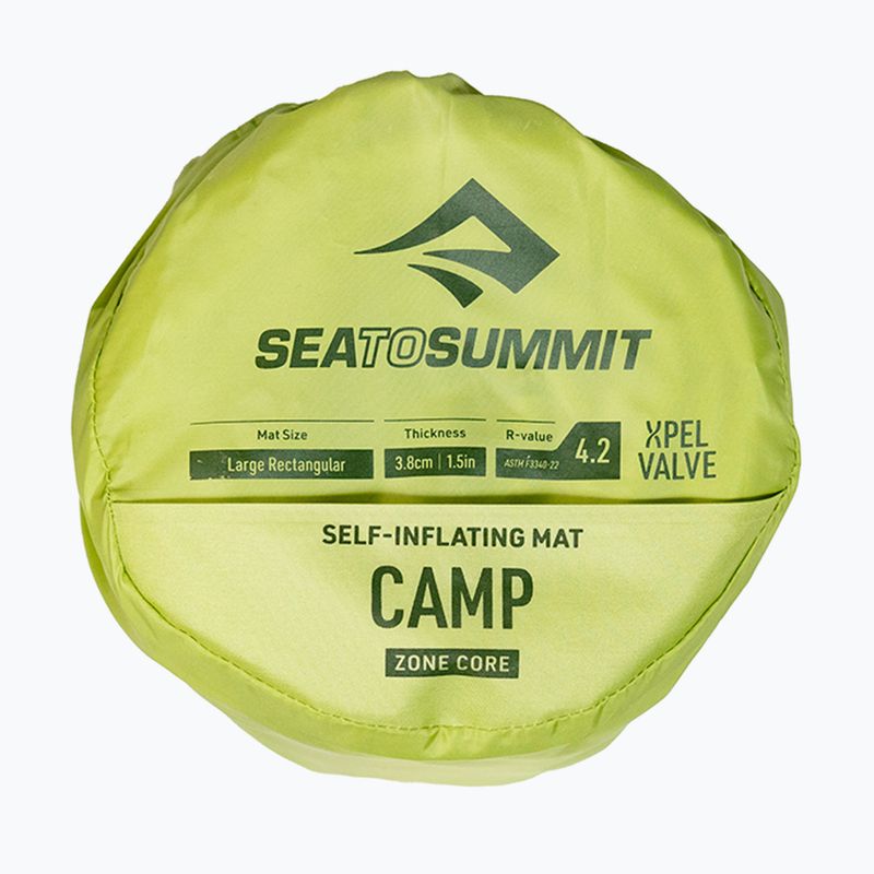 Selbstaufblasende Matte Sea to Summit Camp L tarragon 3