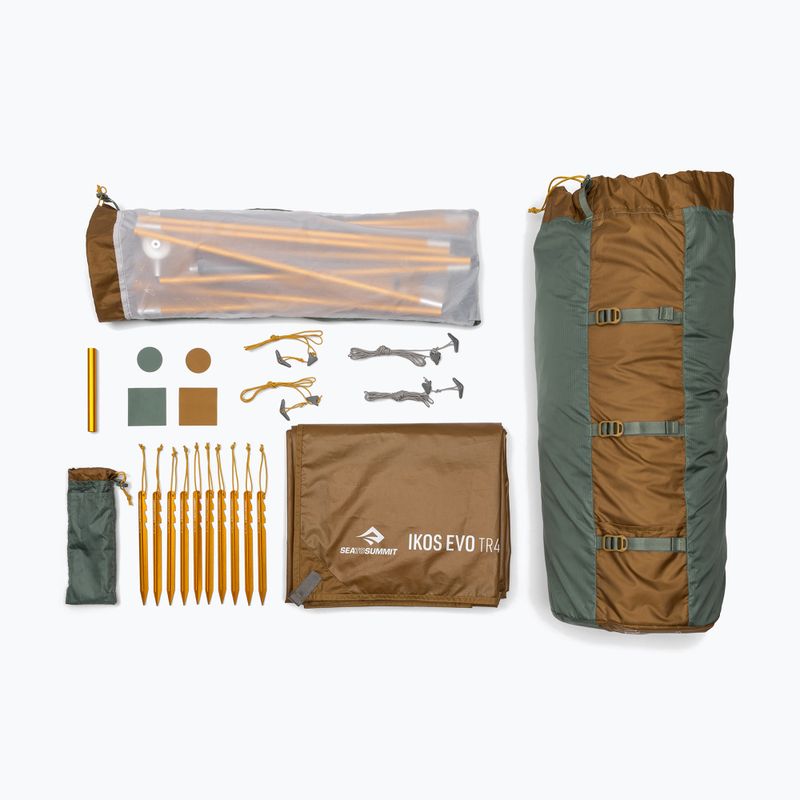 Campingzelt 4-Personen Sea to Summit Ikos Evo Tent 4 laurel wreath 12