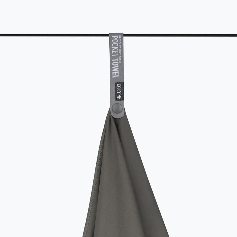 Schnelltrocknendes Handtuch Sea to Summit Pocket Towel L beluga 6