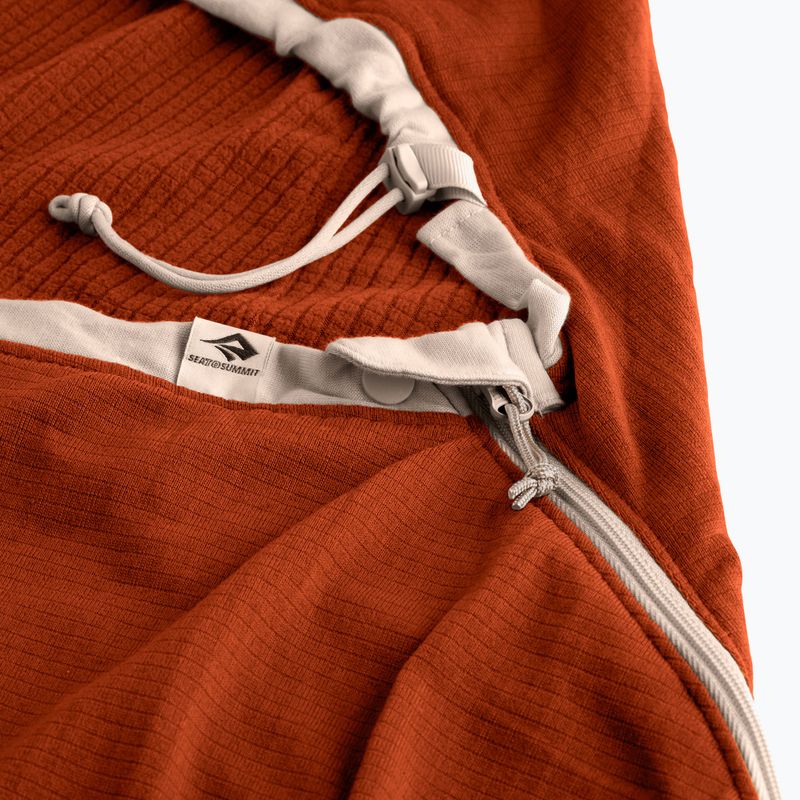 Schlafsack-Inlet Sea To Summit ReacTor Fleeceweight picante 2