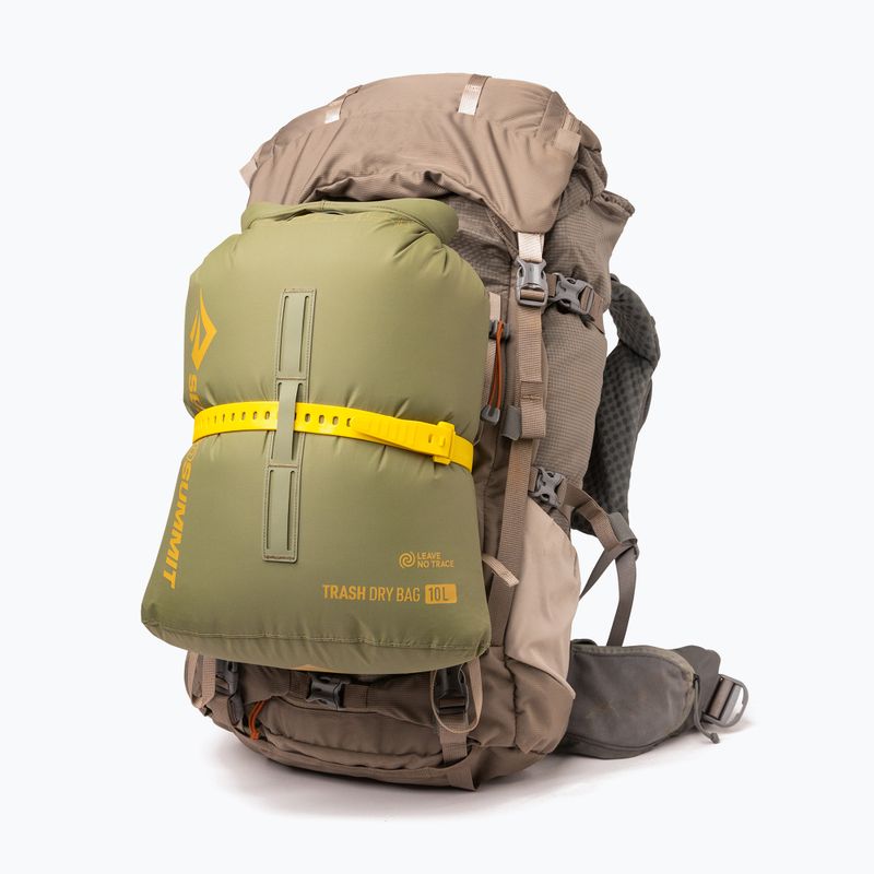 Müllsack Sea To Summit Trash Dry 10 l burnt olive 6