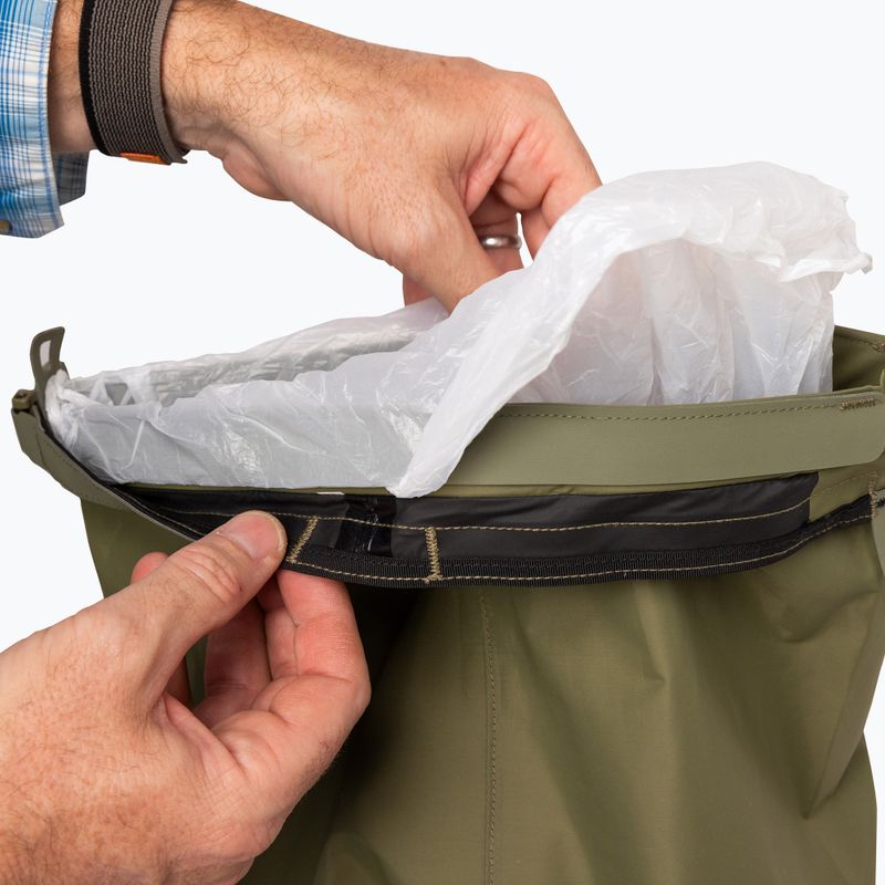 Müllsack Sea To Summit Trash Dry 10 l burnt olive 7