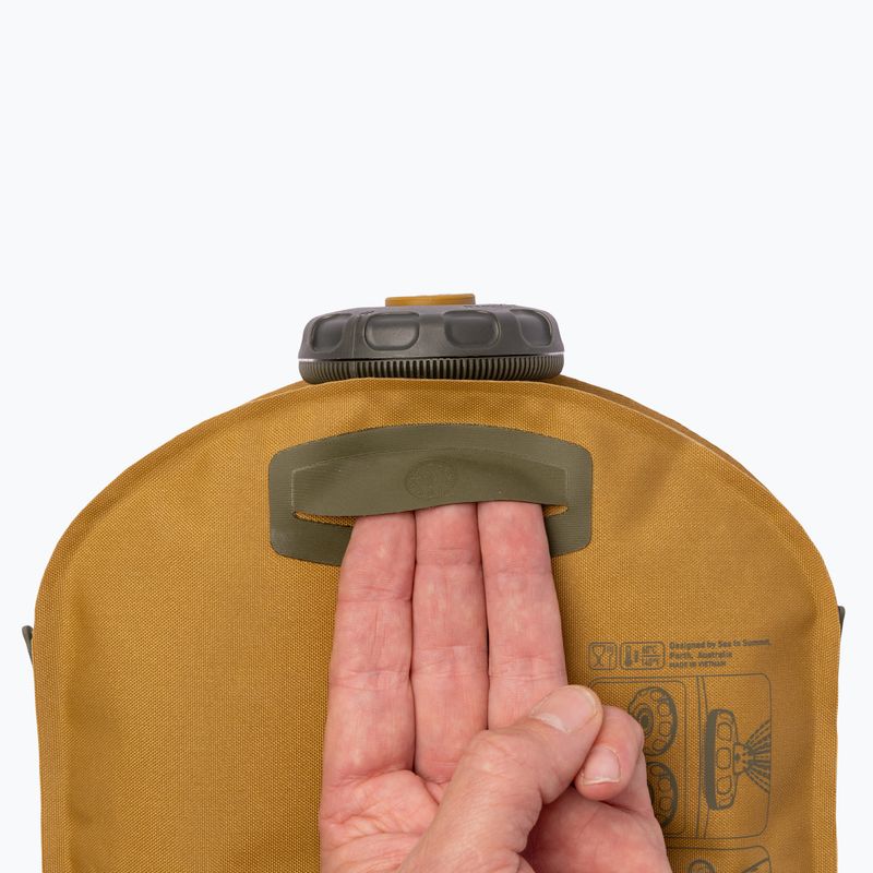 Trinkblase Sea to Summit Watercell X 4 l dull gold 4