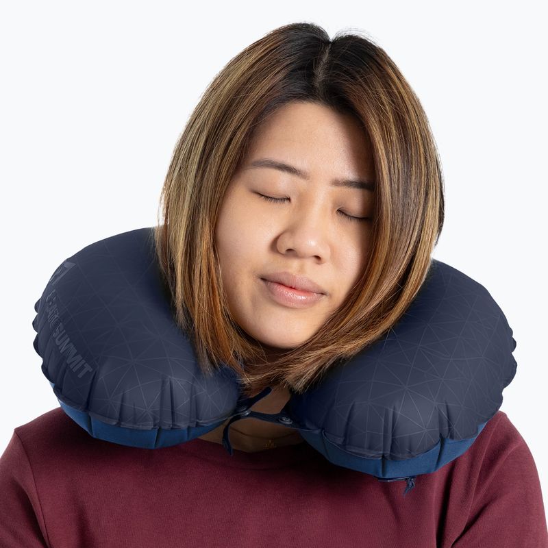 Reisekissen Sea to Summit Aeros Ultralight navy peony 5