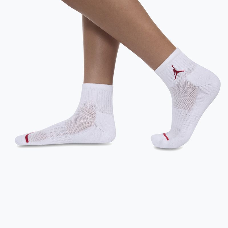 Kindersocken Nike Air Jordan Jumpman Quarter 3 pairs white 5