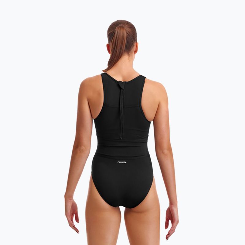 Einteiliger Badeanzug Damen Funkita Hi Flyer One Piece schwarz FKS3L38 6