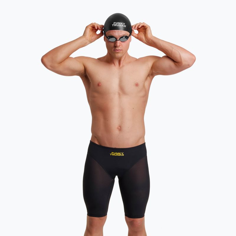 Männer schwimmen Jammer Funky Trunks Apex Viper schwarz Angriff 7