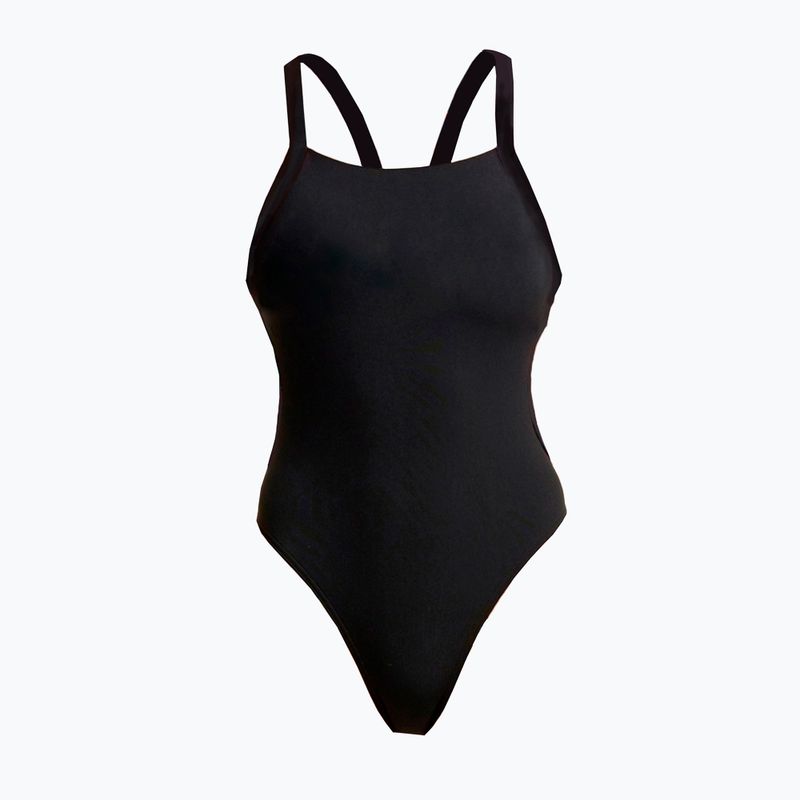 Funkita Brace Free One Piece Damen-Badeanzug Still Schwarz