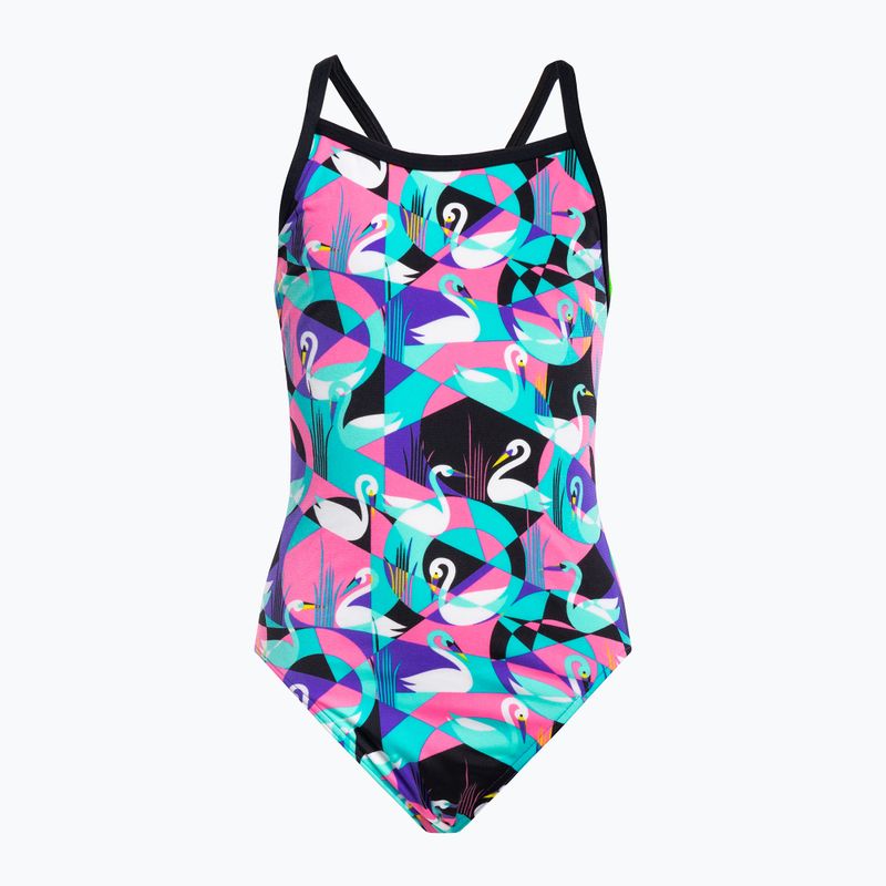 Funkita Eco Single Strap Kinderbadeanzug blau FKS030G7133008