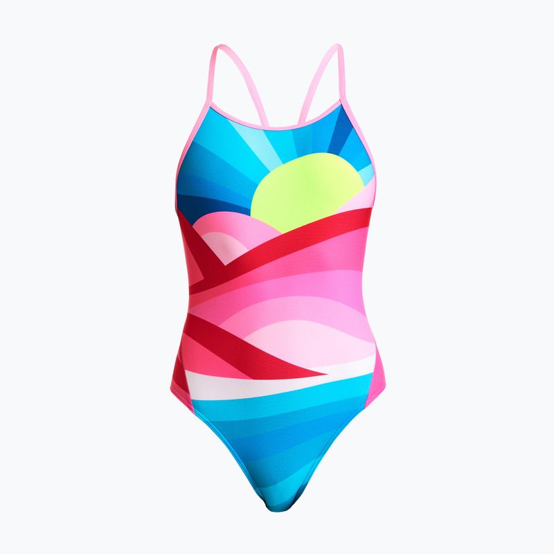 Funkita Diamond Rücken Gipfel Sonnenuntergang Kinder Badeanzug einteilig FS11G7132708 4