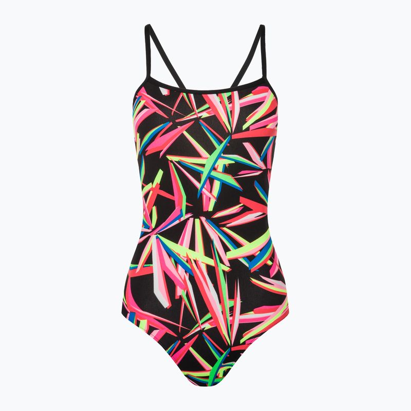 Funkita Single Strength One Piece Damen Badeanzug Schwarz FKS044L7138708 5