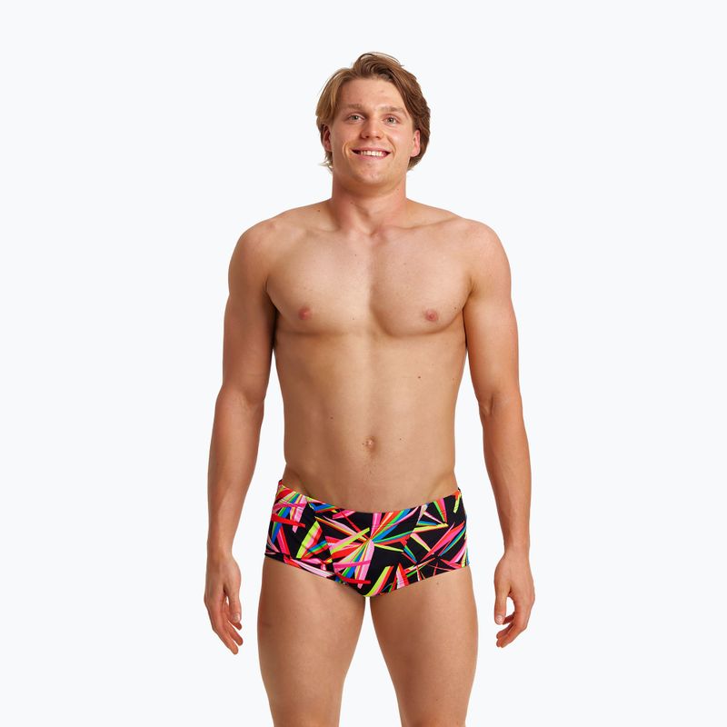 Herren Badehose FUNKY TRUNKS Classic Trunks schwarz und Farbe FT30M71387 4
