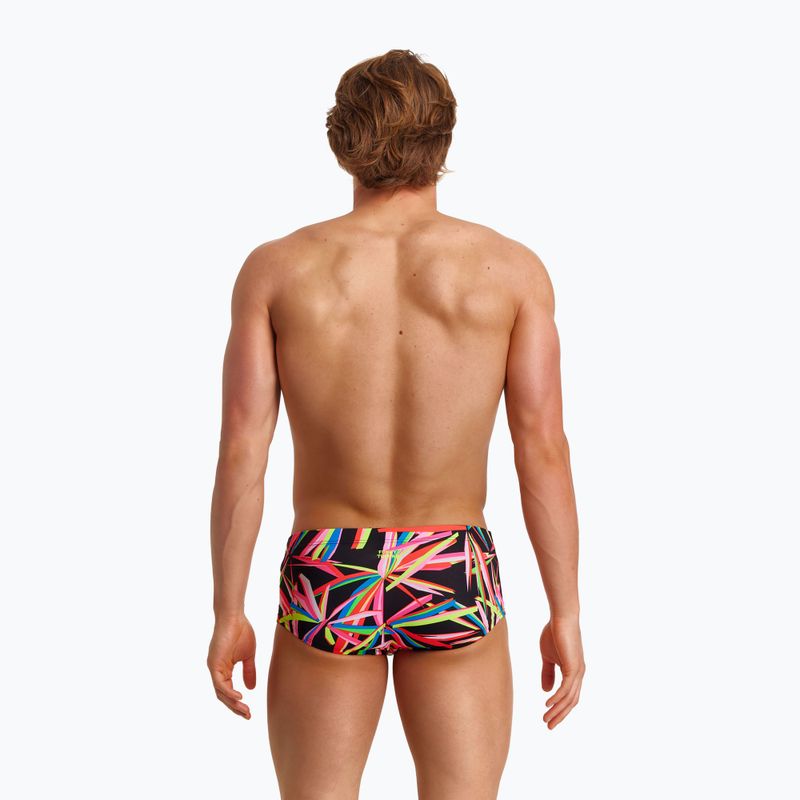 Herren Badehose FUNKY TRUNKS Classic Trunks schwarz und Farbe FT30M71387 5
