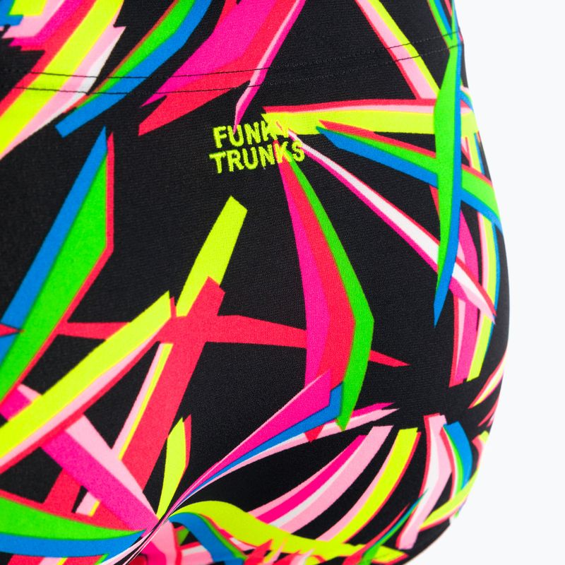 Herren Badehose FUNKY TRUNKS Classic Trunks schwarz und Farbe FT30M71387 3
