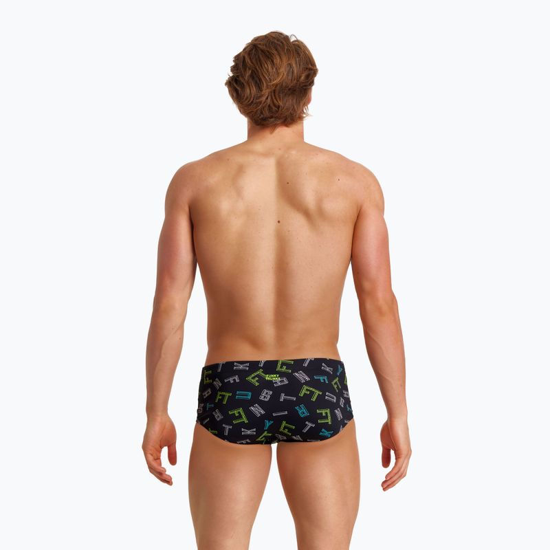 Herren Badehose FUNKY TRUNKS Classic Trunks schwarz FTS001M71400 5