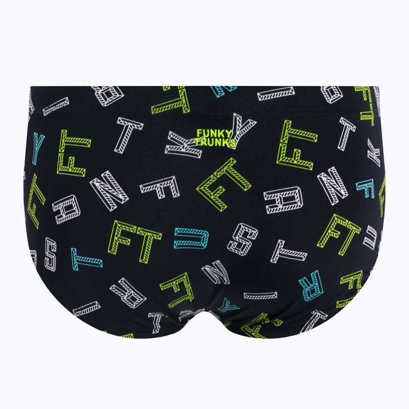 Herren Badehose FUNKY TRUNKS Classic Trunks schwarz FTS001M71400 2