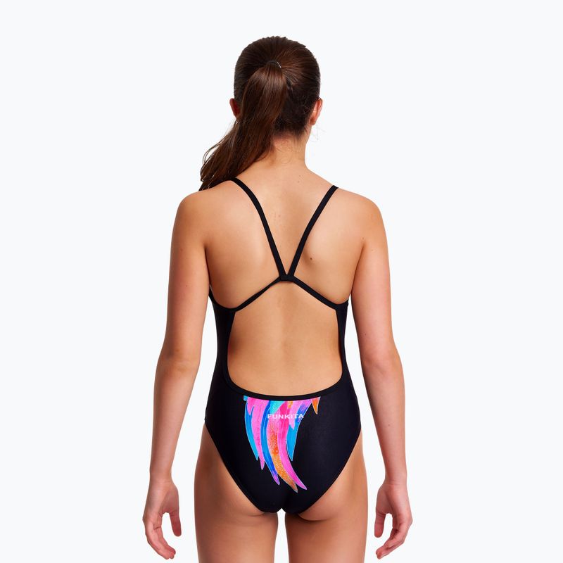 Funkita Eco Single Strap Kinderbadeanzug schwarz FS16G7140508 6