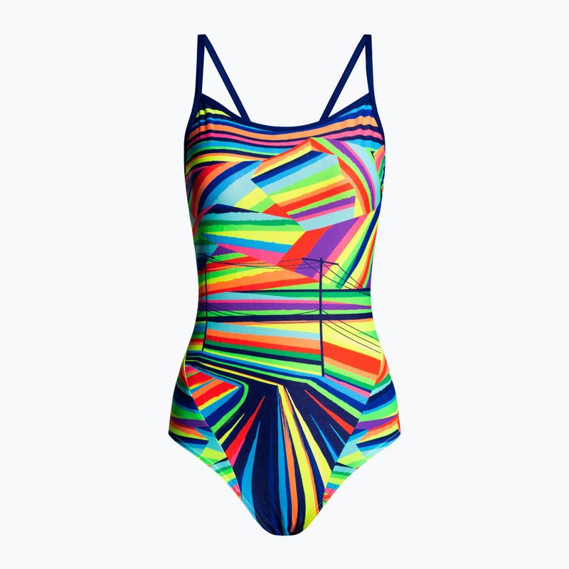 Einteiliger Badeanzug Damen Funkita Single Strap One Piece bunt FS15L7141